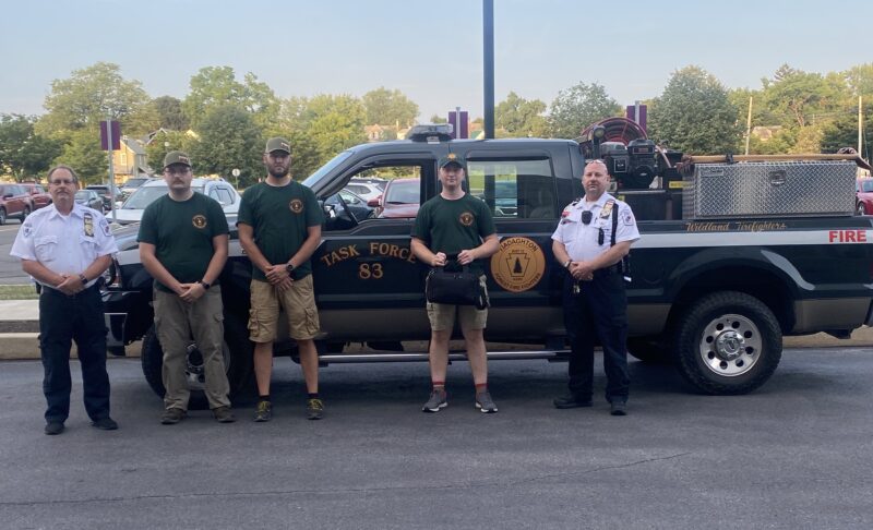 Susquehanna Regional EMS donates medical bag to Tiadaghton Forest Firefighters Association